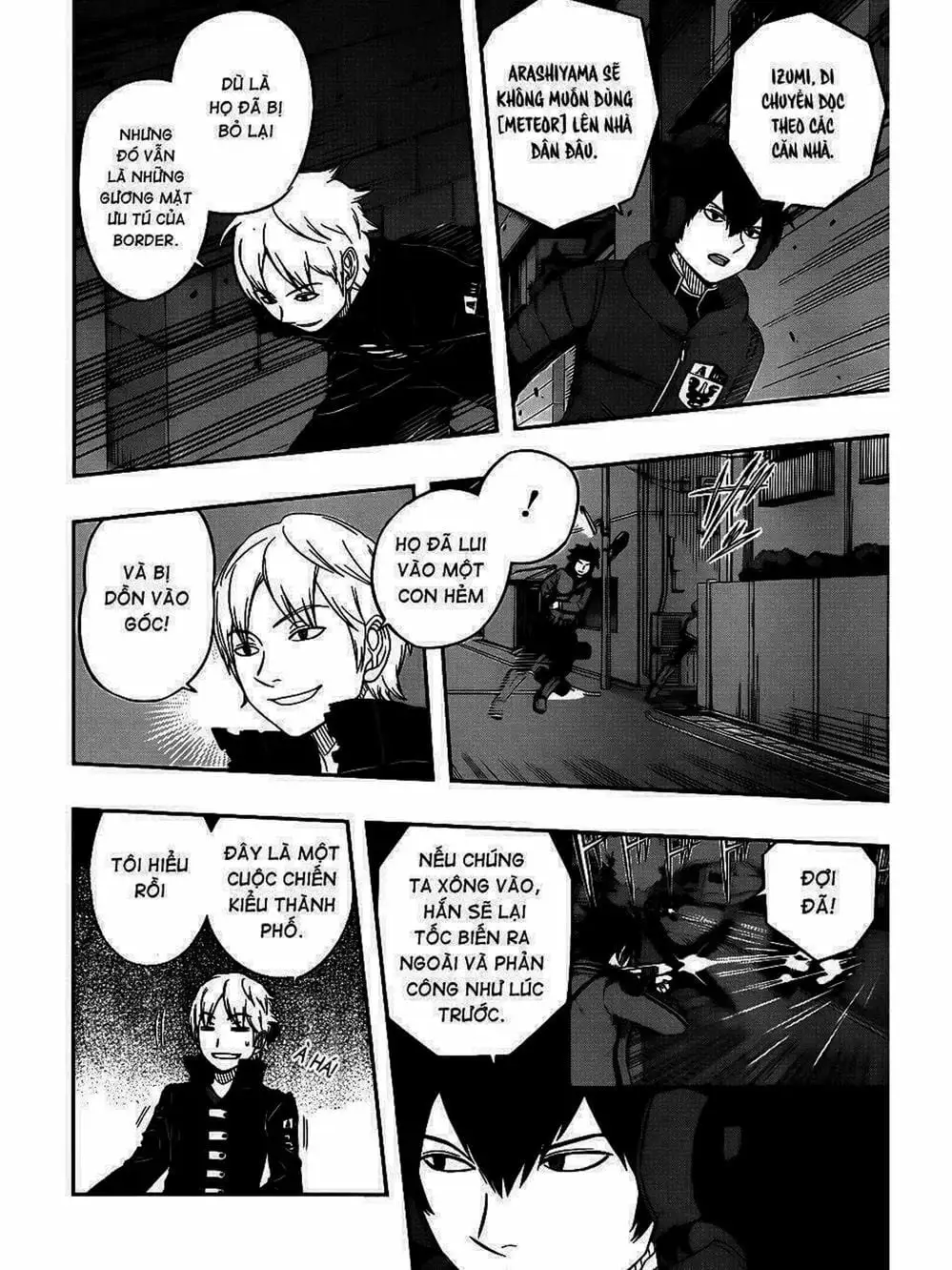 Truyện Tranh Kỷ Nguyên Trigger - World Trigger trang 7