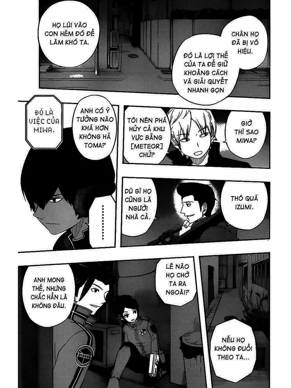 Truyện Tranh Kỷ Nguyên Trigger - World Trigger trang 7