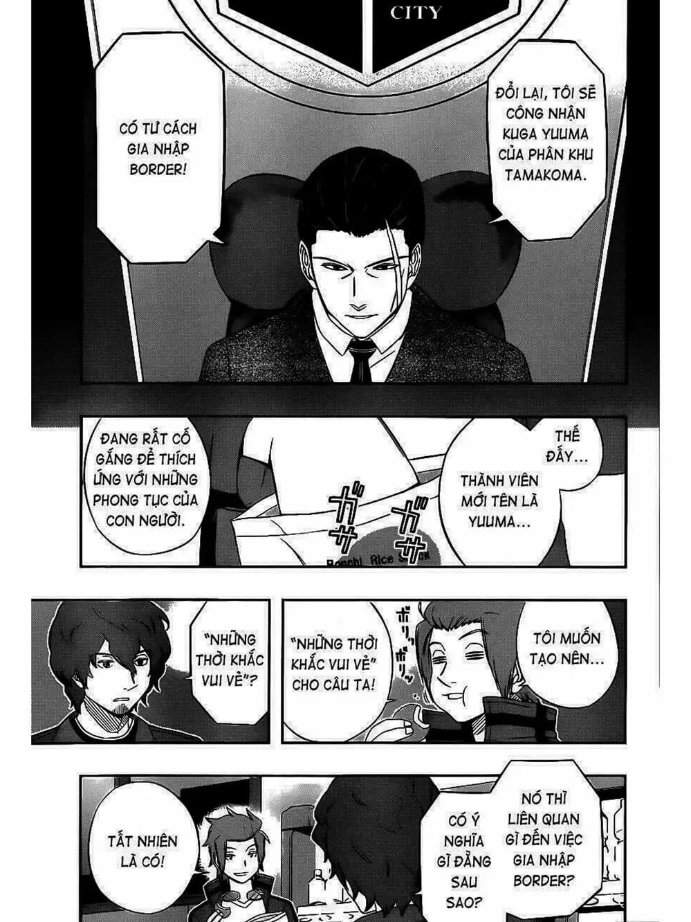 Truyện Tranh Kỷ Nguyên Trigger - World Trigger trang 7