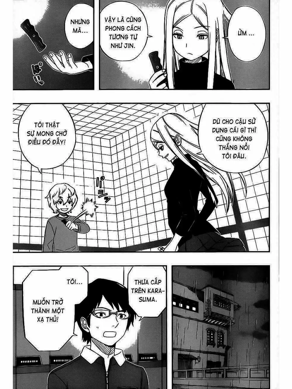 Truyện Tranh Kỷ Nguyên Trigger - World Trigger trang 7