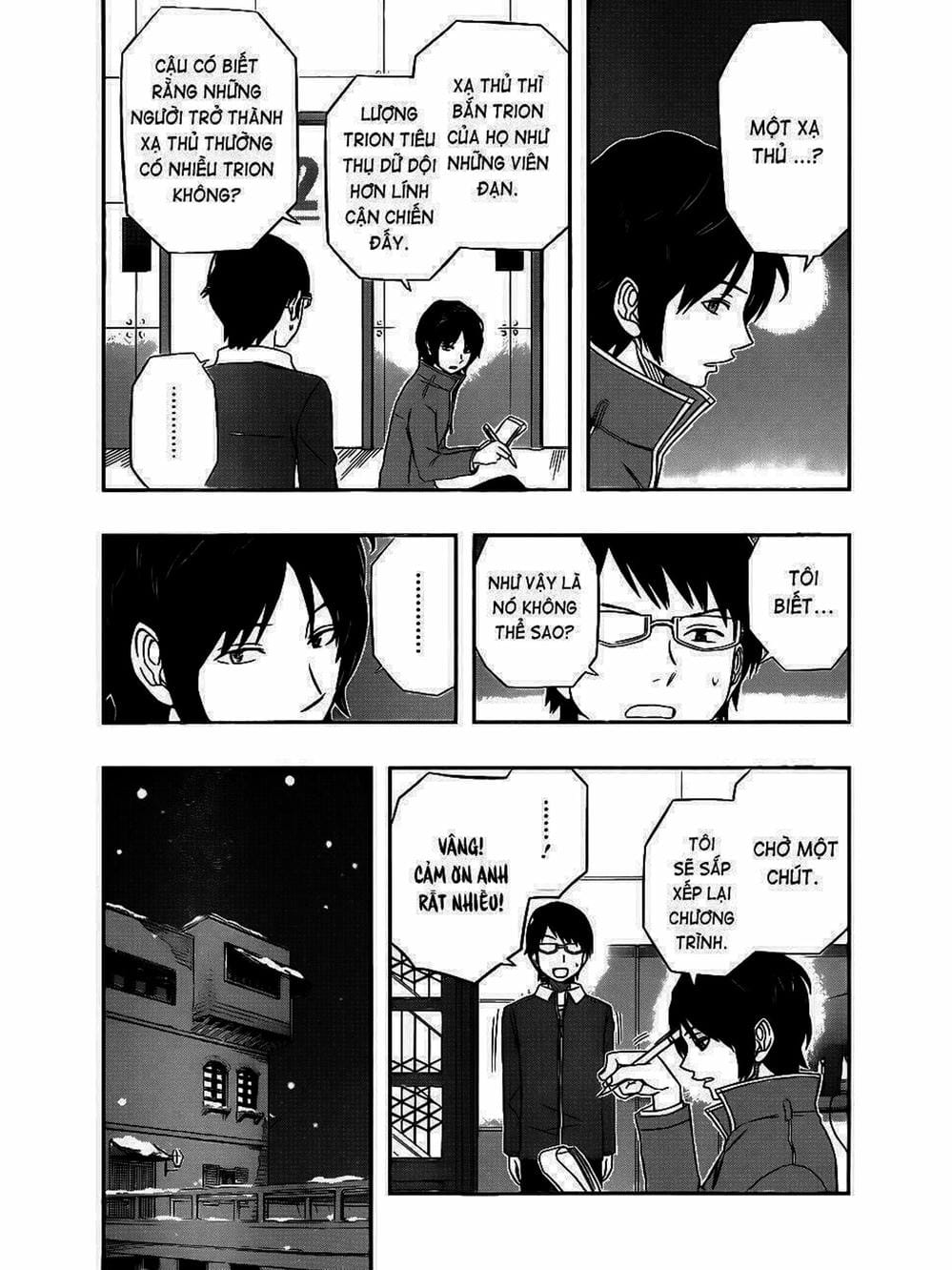 Truyện Tranh Kỷ Nguyên Trigger - World Trigger trang 7