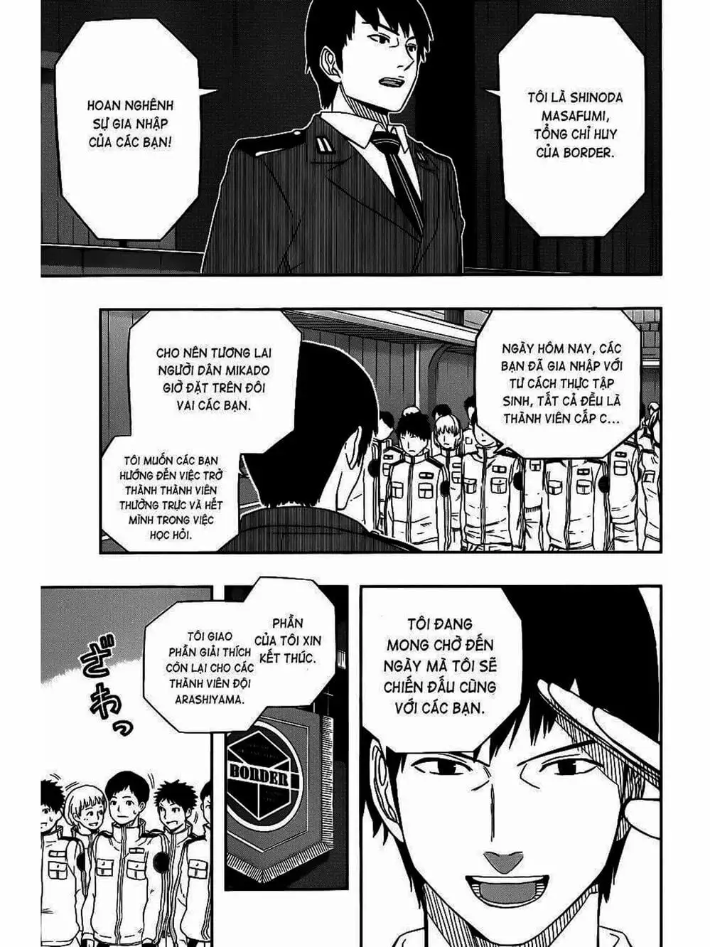 Truyện Tranh Kỷ Nguyên Trigger - World Trigger trang 7