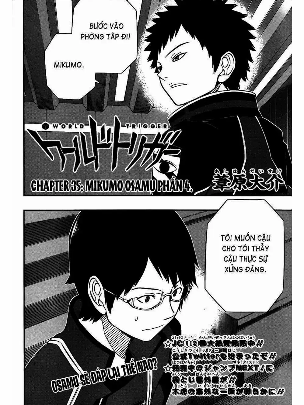 Truyện Tranh Kỷ Nguyên Trigger - World Trigger trang 7