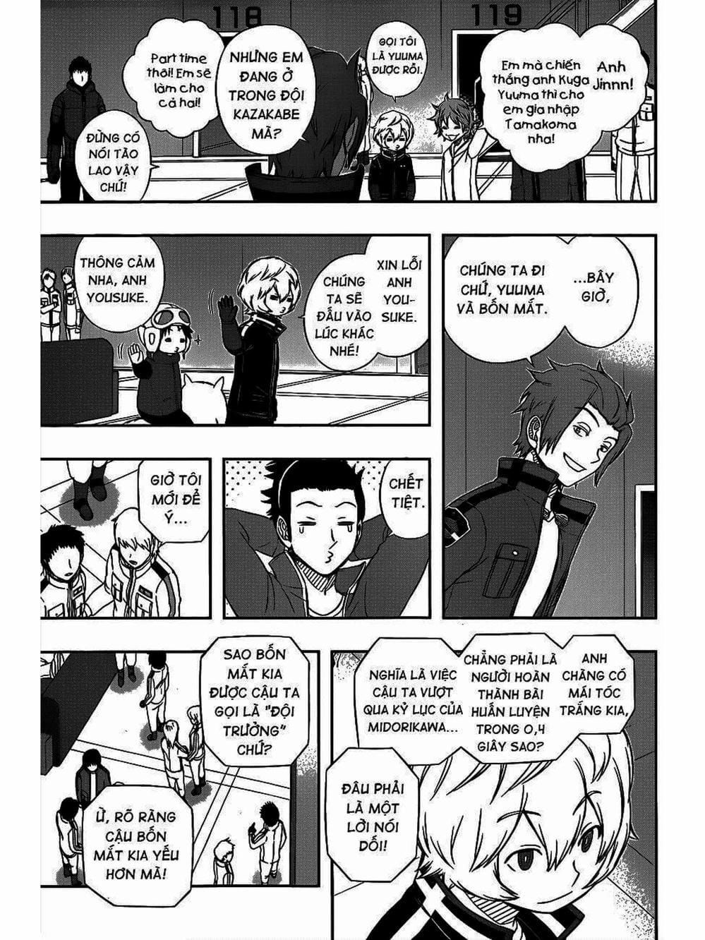 Truyện Tranh Kỷ Nguyên Trigger - World Trigger trang 7