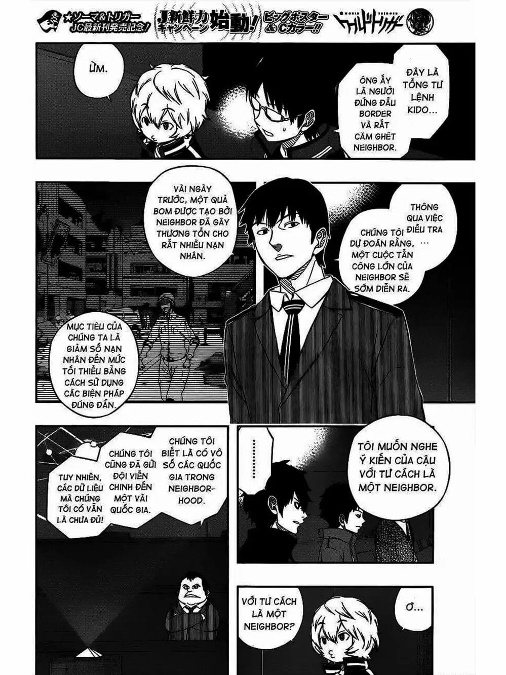 Truyện Tranh Kỷ Nguyên Trigger - World Trigger trang 7