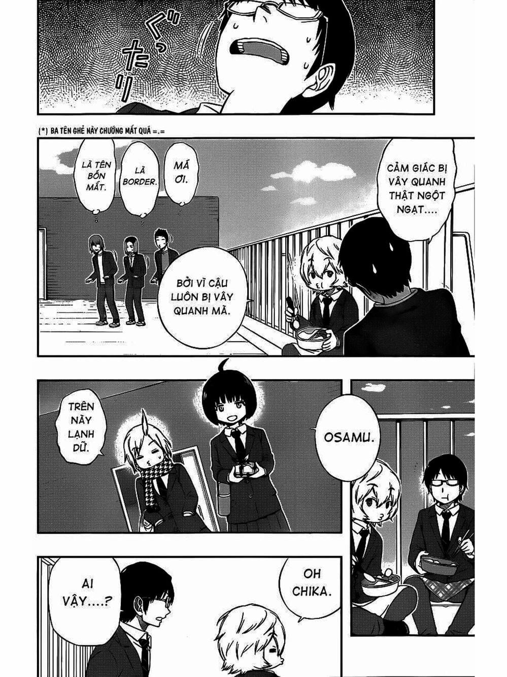 Truyện Tranh Kỷ Nguyên Trigger - World Trigger trang 7