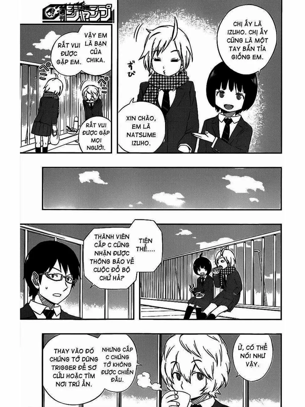 Truyện Tranh Kỷ Nguyên Trigger - World Trigger trang 7