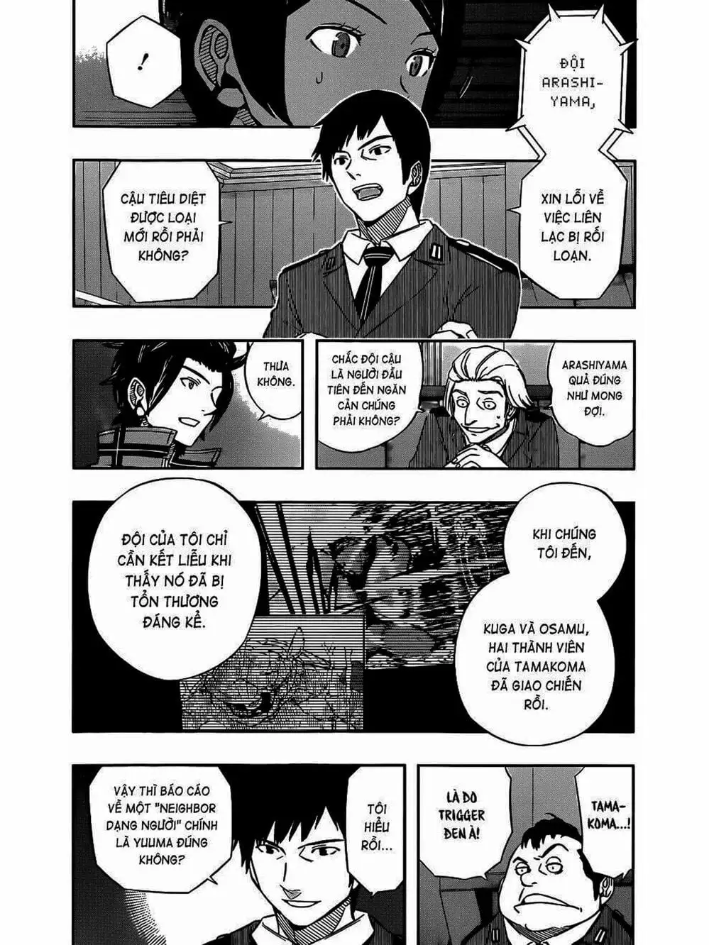 Truyện Tranh Kỷ Nguyên Trigger - World Trigger trang 7