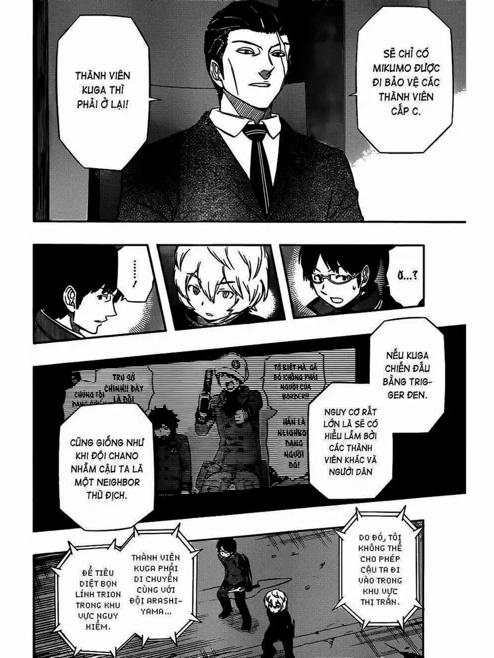 Truyện Tranh Kỷ Nguyên Trigger - World Trigger trang 7