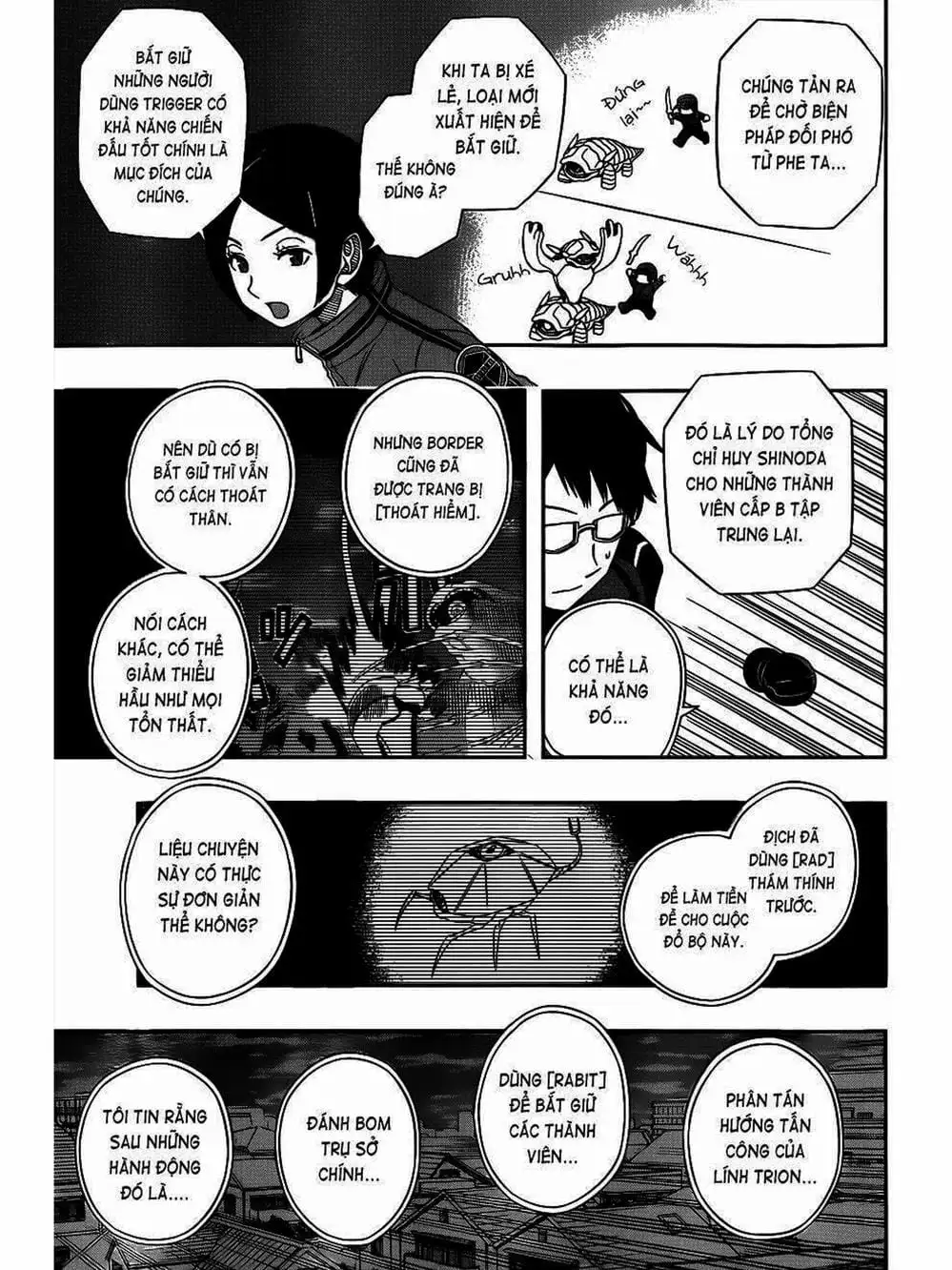 Truyện Tranh Kỷ Nguyên Trigger - World Trigger trang 7