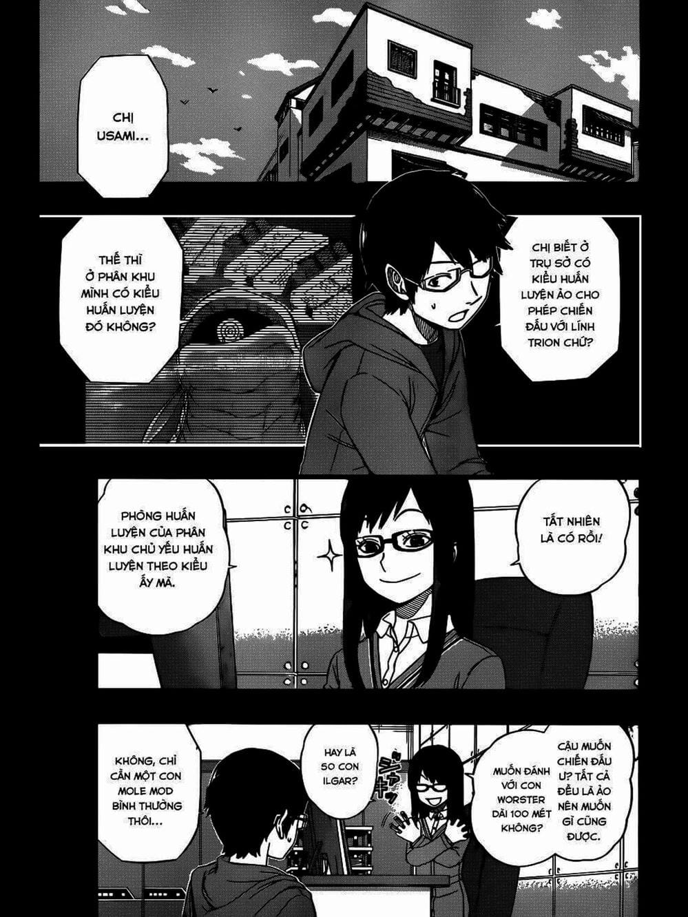 Truyện Tranh Kỷ Nguyên Trigger - World Trigger trang 7