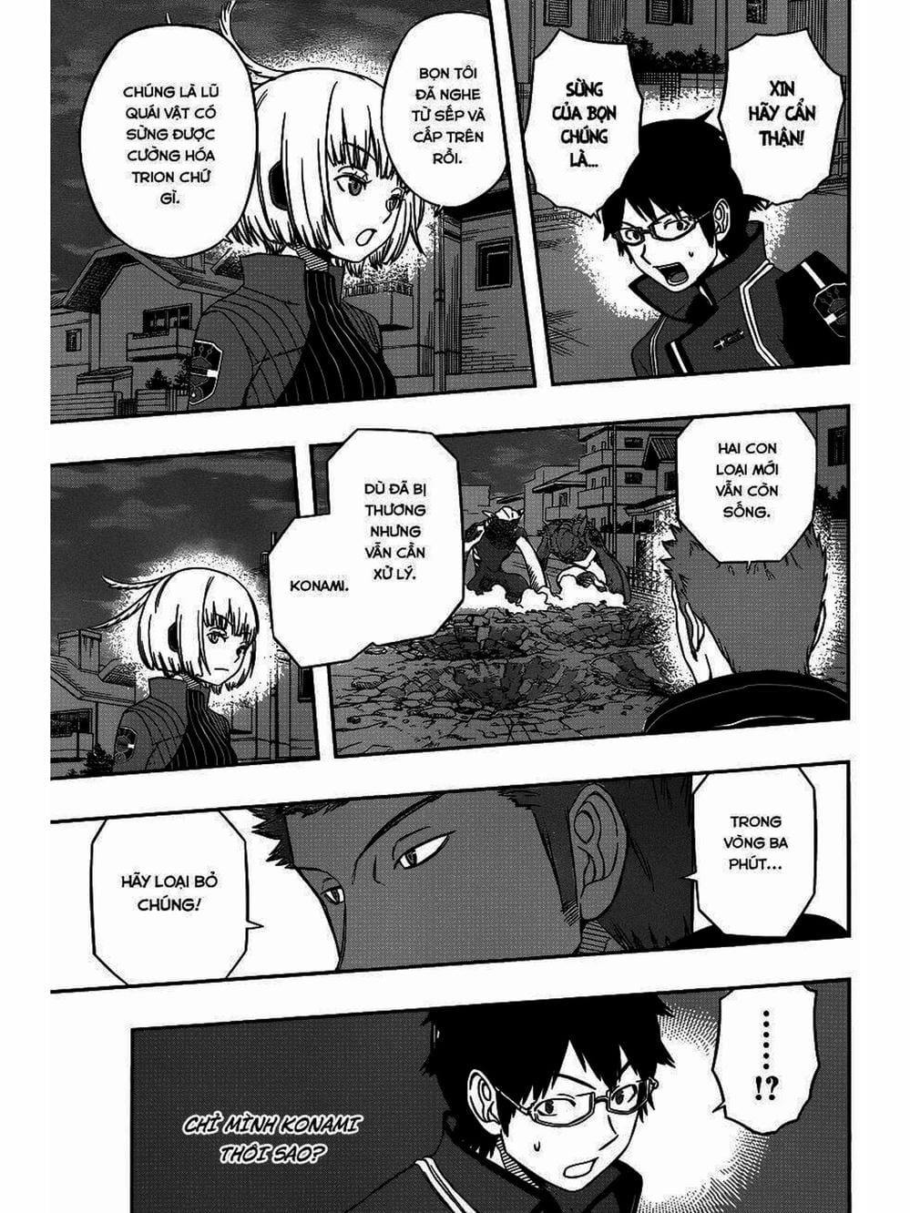 Truyện Tranh Kỷ Nguyên Trigger - World Trigger trang 7