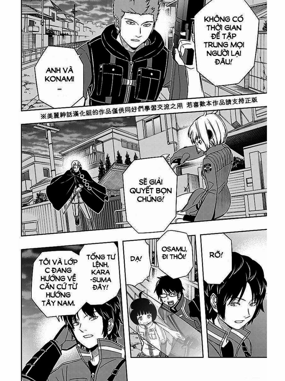 Truyện Tranh Kỷ Nguyên Trigger - World Trigger trang 7
