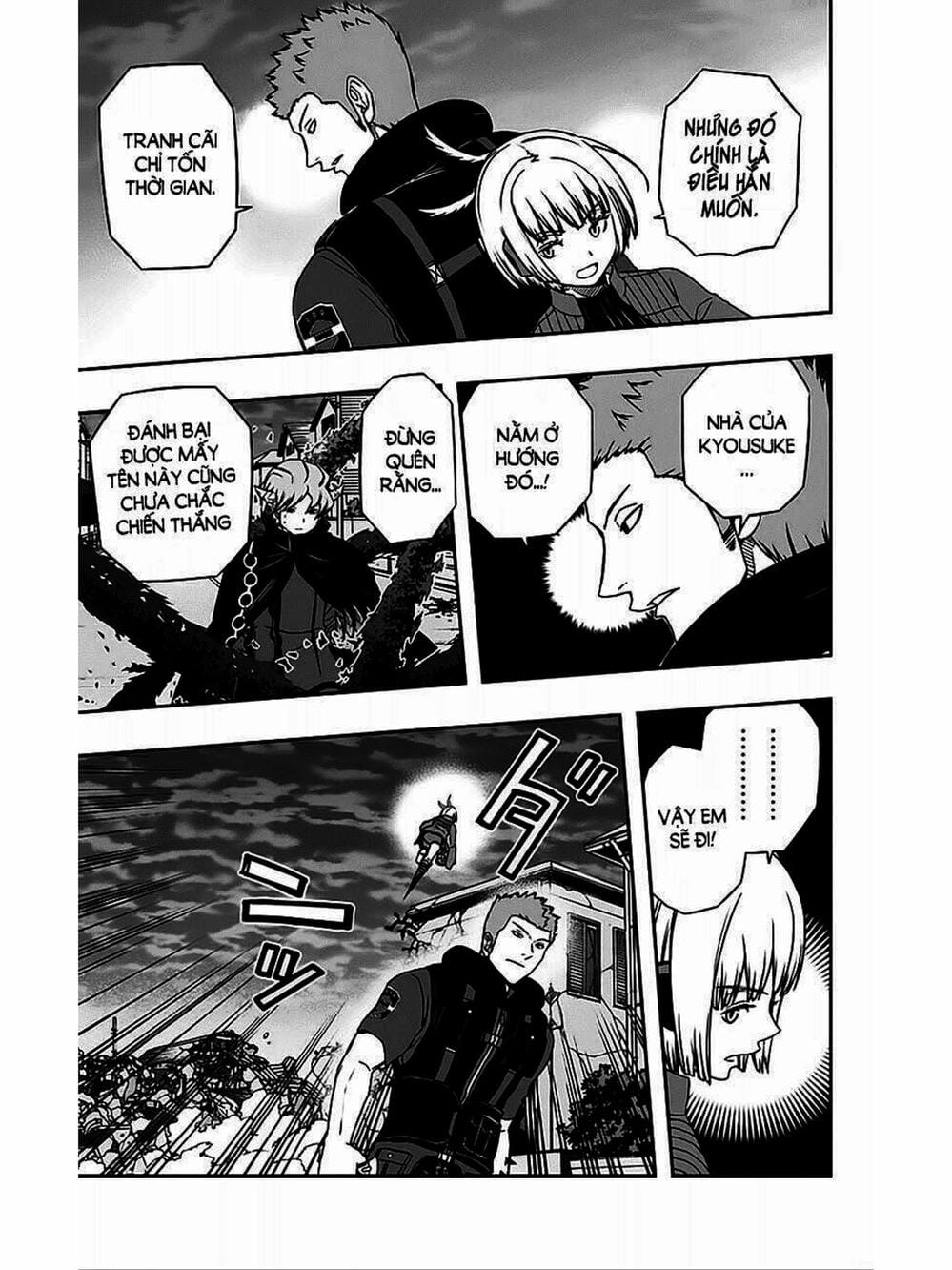 Truyện Tranh Kỷ Nguyên Trigger - World Trigger trang 7