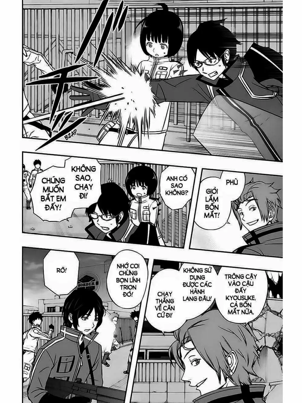Truyện Tranh Kỷ Nguyên Trigger - World Trigger trang 7
