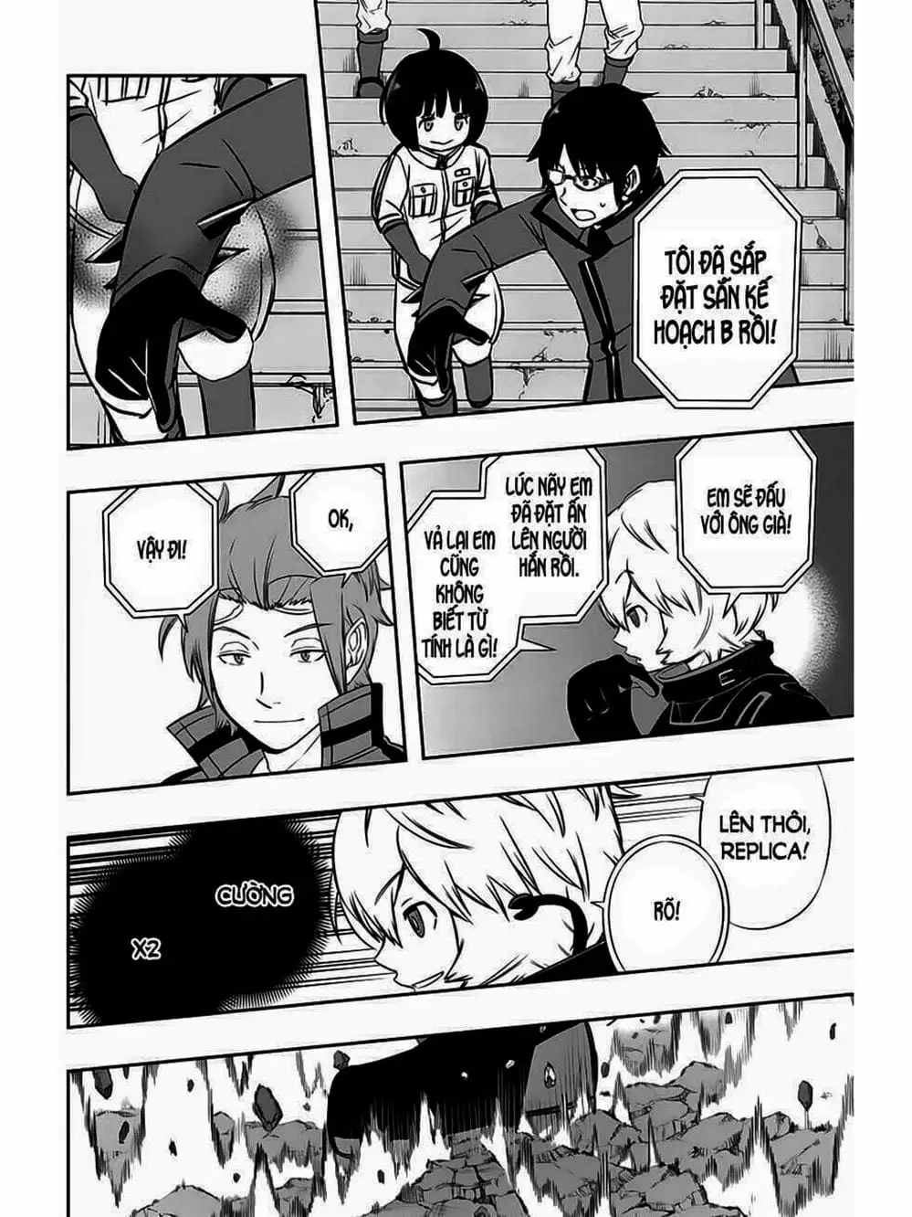 Truyện Tranh Kỷ Nguyên Trigger - World Trigger trang 7