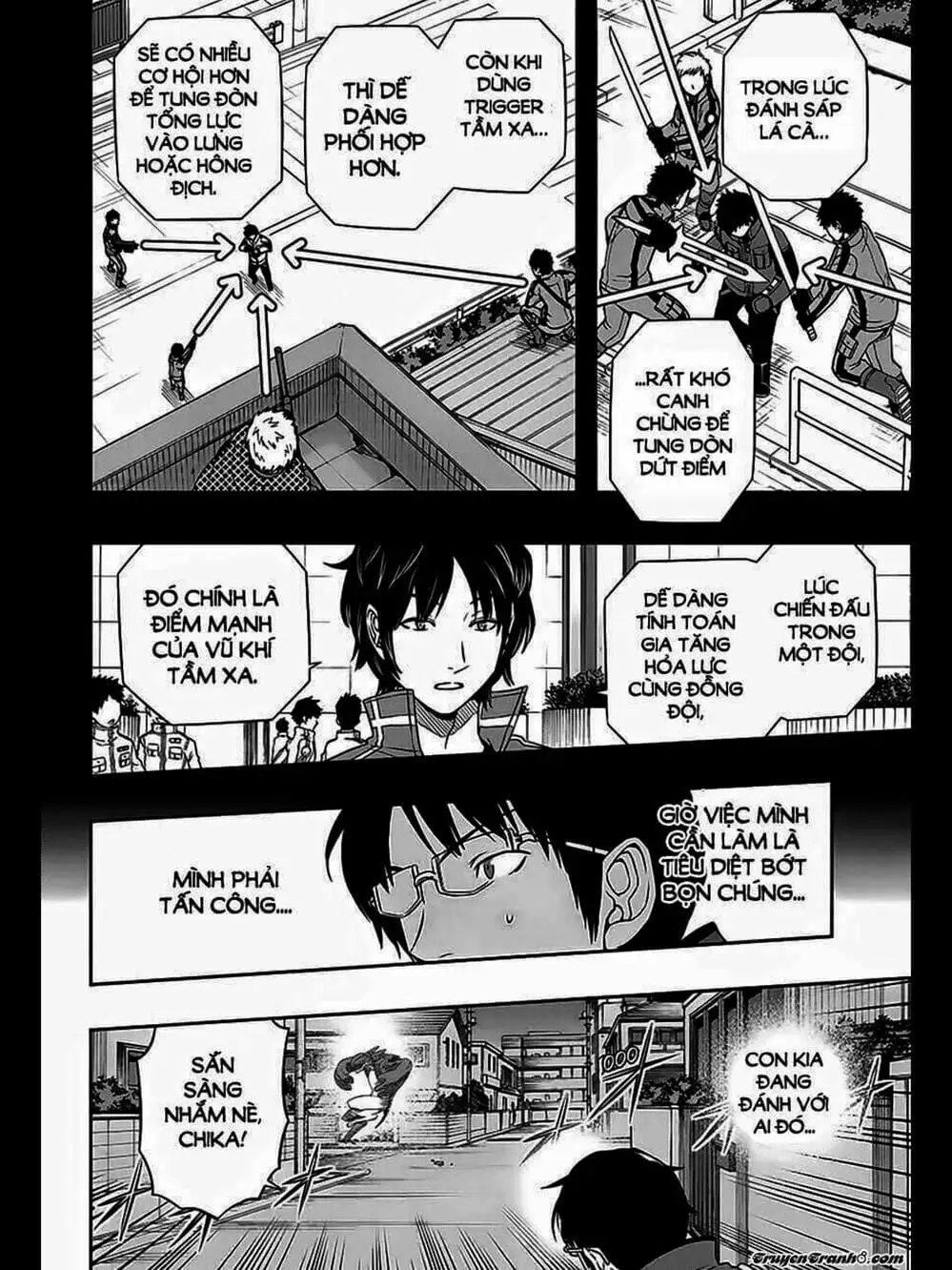Truyện Tranh Kỷ Nguyên Trigger - World Trigger trang 7