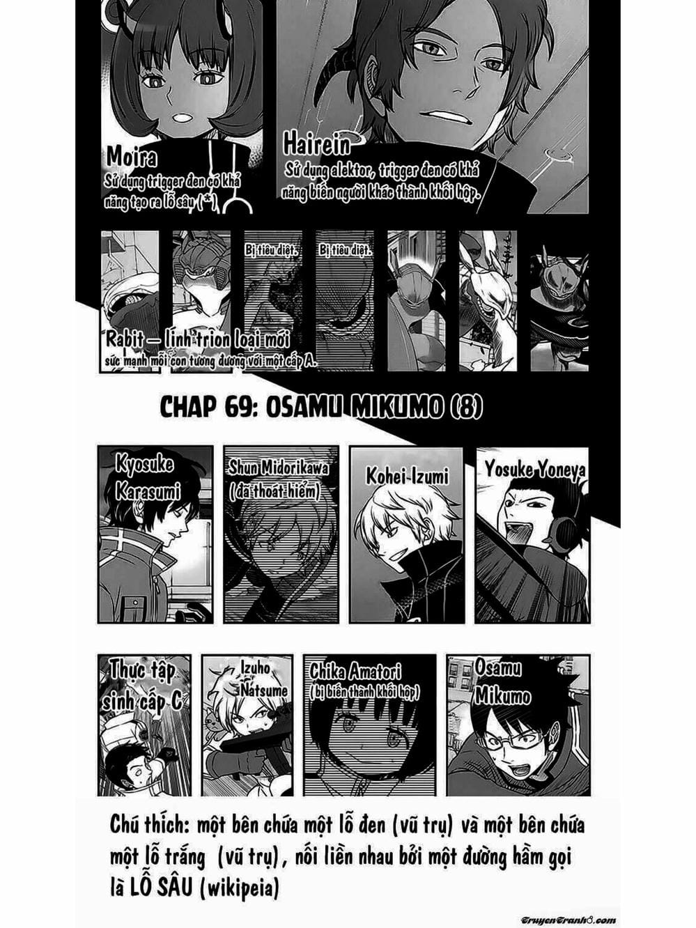 Truyện Tranh Kỷ Nguyên Trigger - World Trigger trang 7