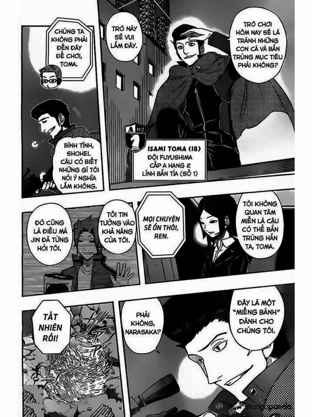 Truyện Tranh Kỷ Nguyên Trigger - World Trigger trang 7