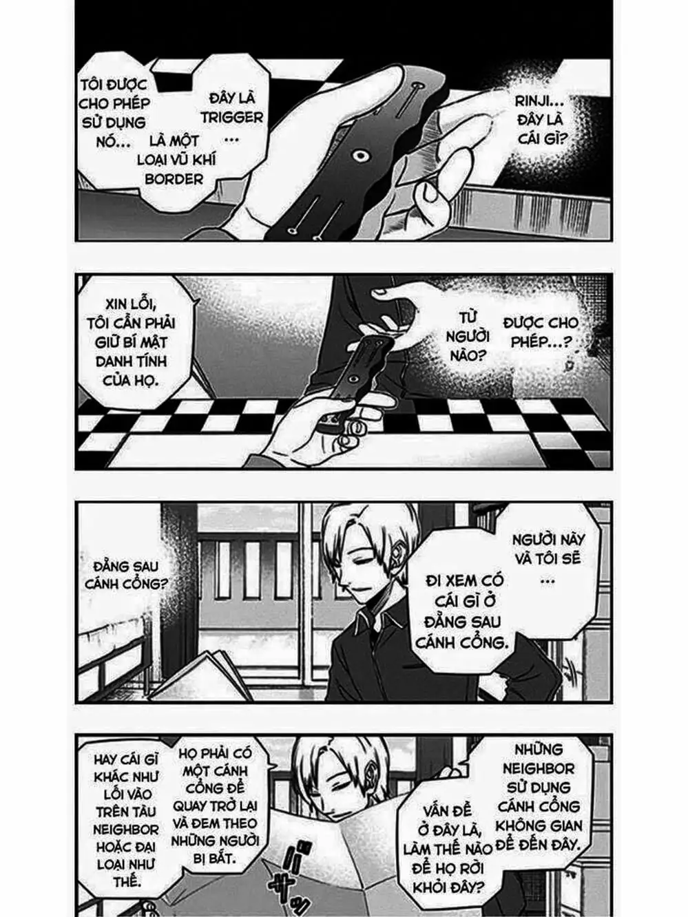 Truyện Tranh Kỷ Nguyên Trigger - World Trigger trang 7