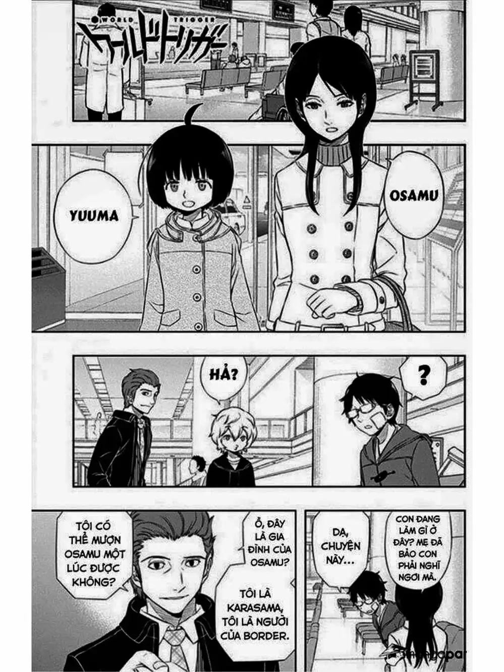 Truyện Tranh Kỷ Nguyên Trigger - World Trigger trang 7