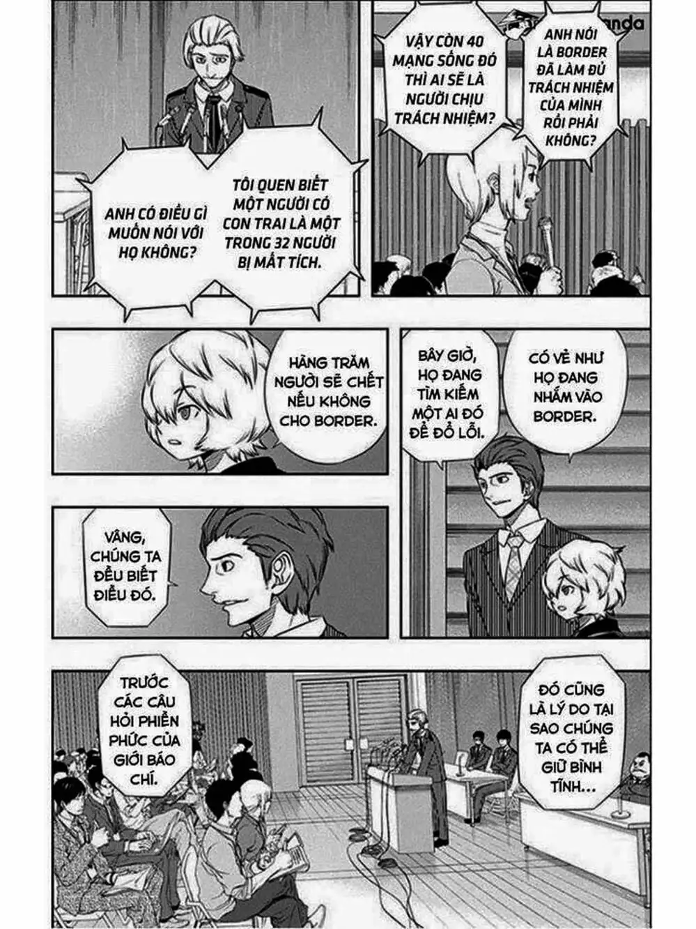 Truyện Tranh Kỷ Nguyên Trigger - World Trigger trang 7