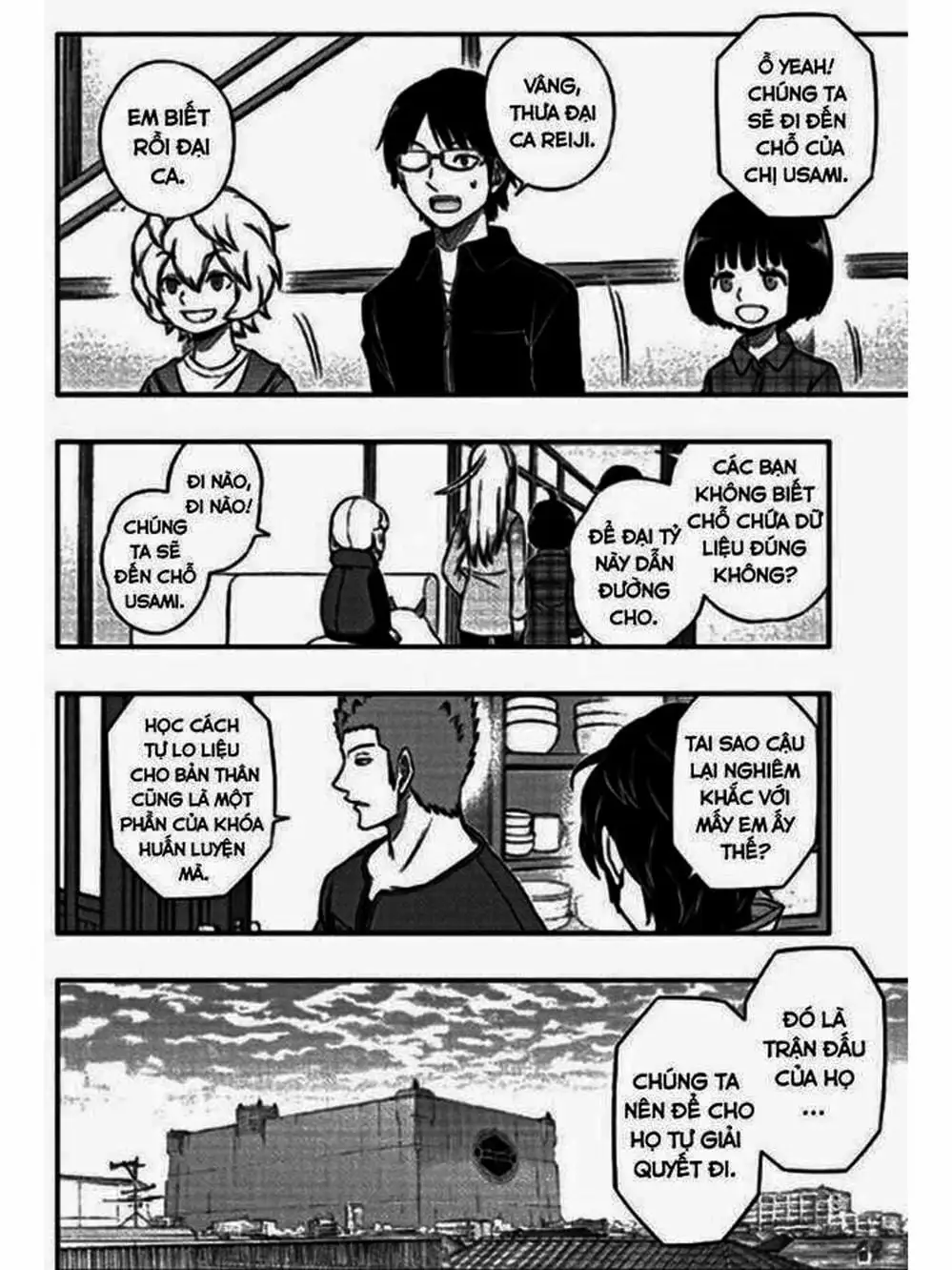 Truyện Tranh Kỷ Nguyên Trigger - World Trigger trang 7