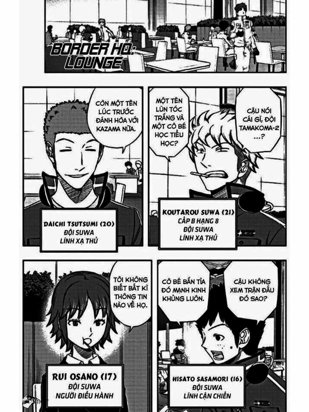 Truyện Tranh Kỷ Nguyên Trigger - World Trigger trang 7