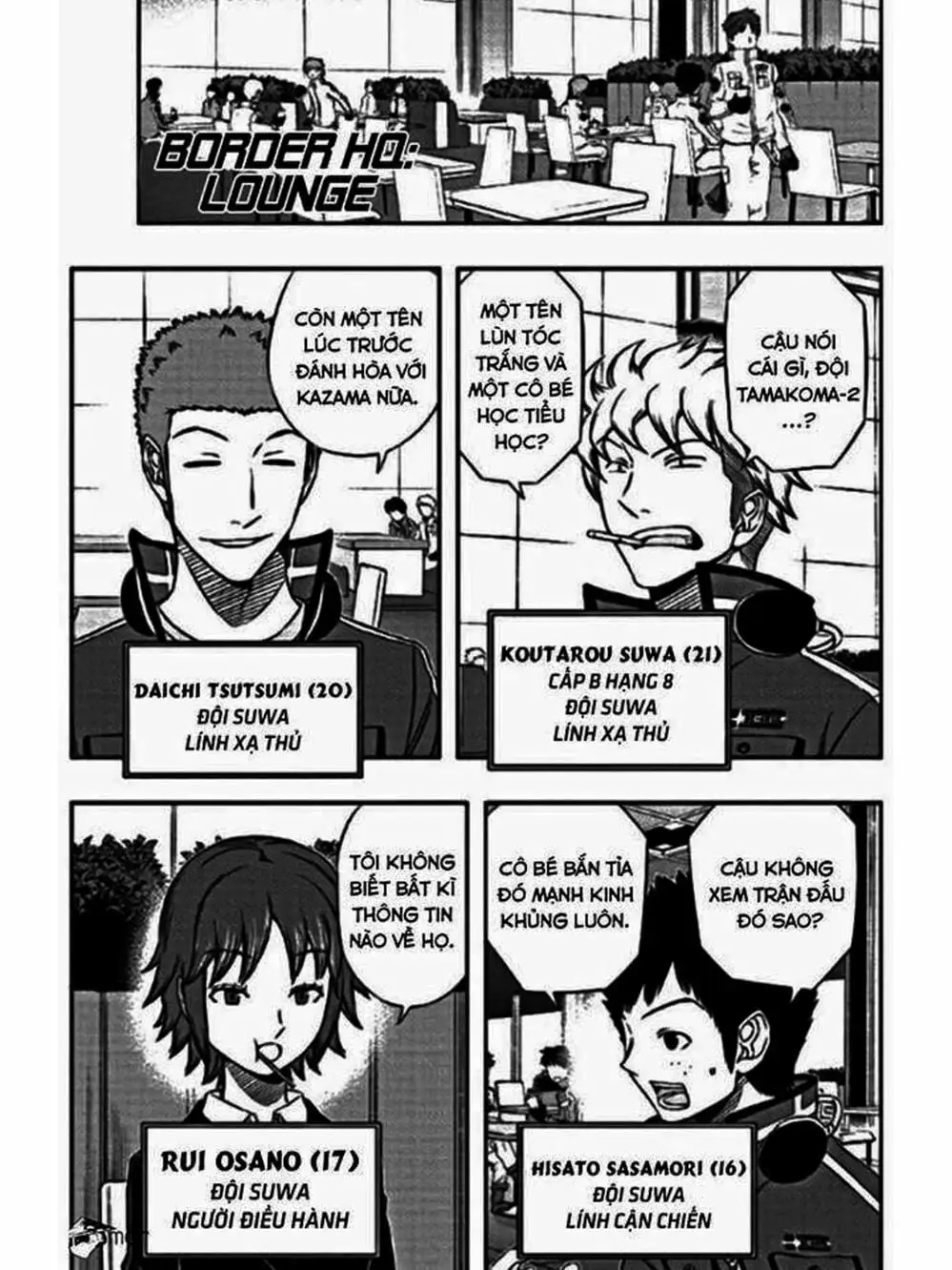 Truyện Tranh Kỷ Nguyên Trigger - World Trigger trang 7