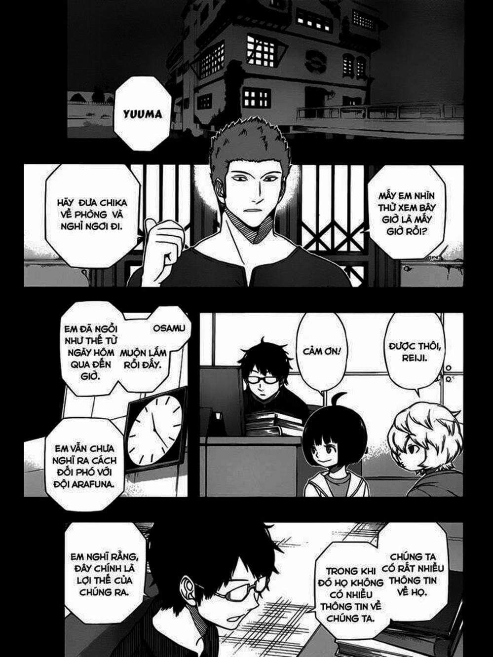 Truyện Tranh Kỷ Nguyên Trigger - World Trigger trang 7