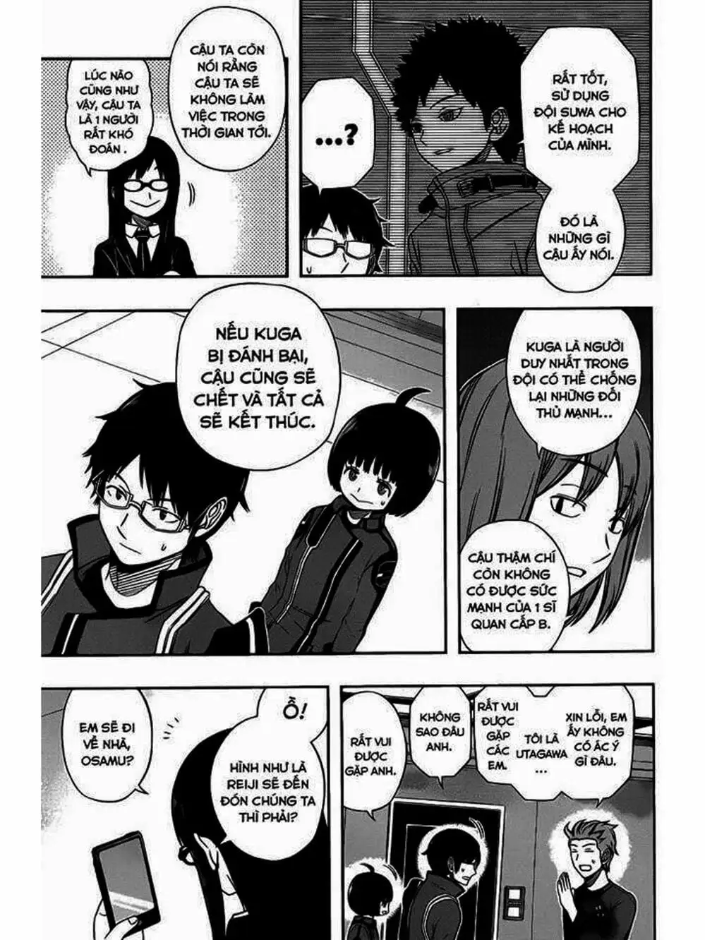 Truyện Tranh Kỷ Nguyên Trigger - World Trigger trang 7