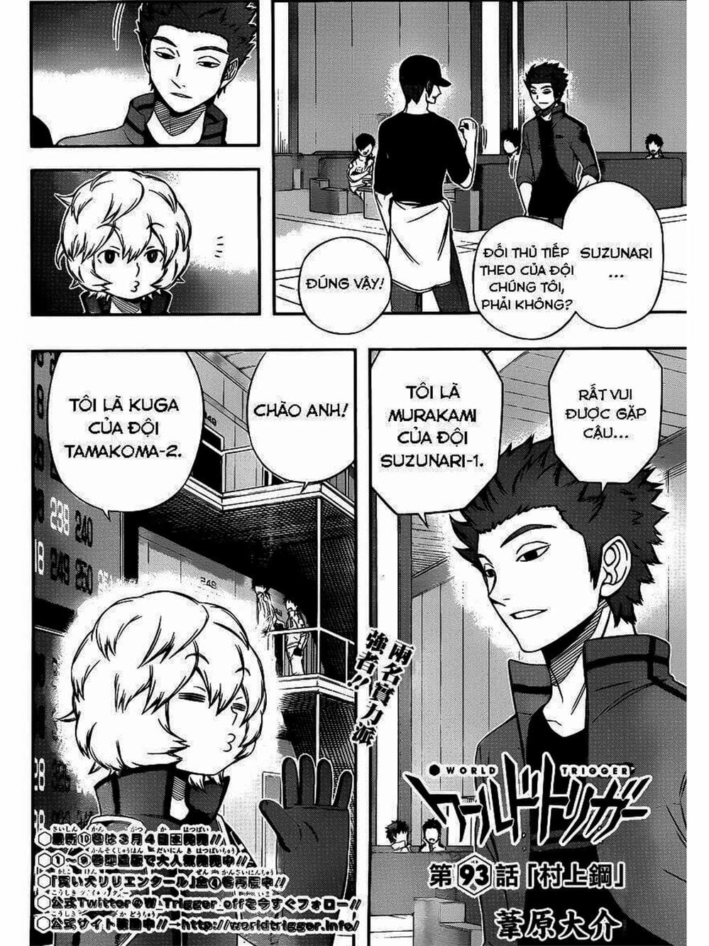Truyện Tranh Kỷ Nguyên Trigger - World Trigger trang 7