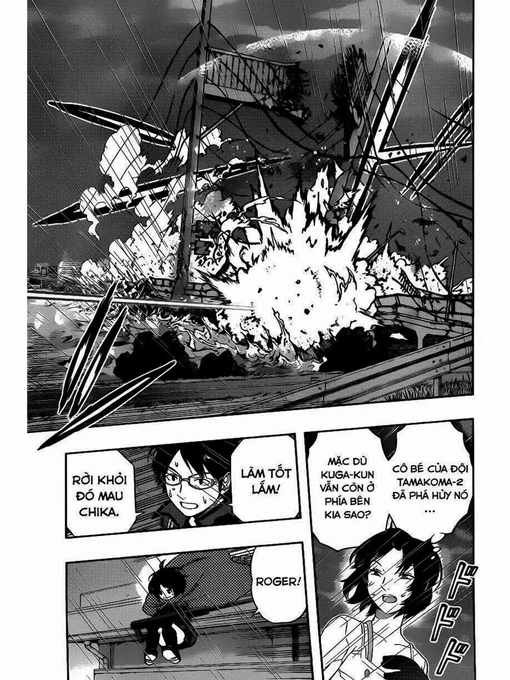 Truyện Tranh Kỷ Nguyên Trigger - World Trigger trang 7