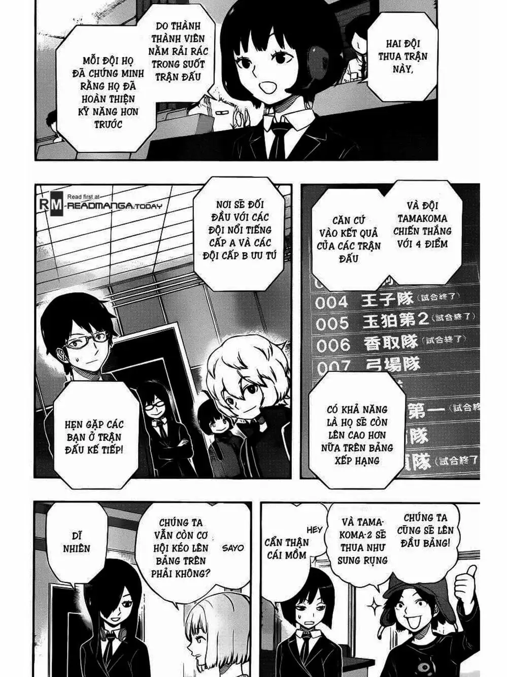 Truyện Tranh Kỷ Nguyên Trigger - World Trigger trang 7