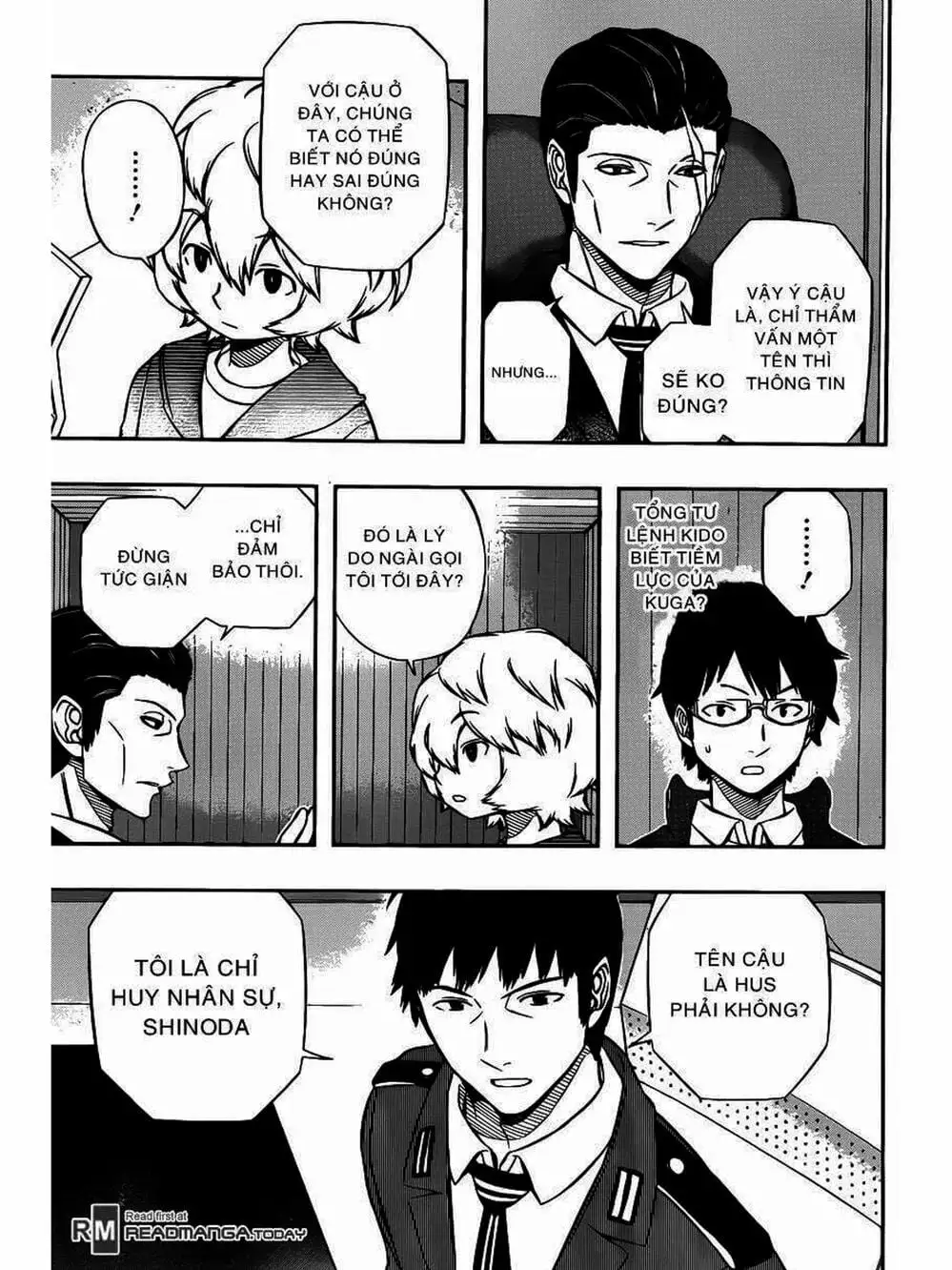 Truyện Tranh Kỷ Nguyên Trigger - World Trigger trang 7