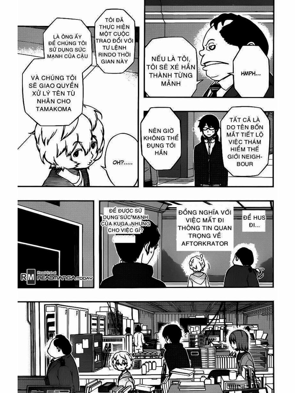 Truyện Tranh Kỷ Nguyên Trigger - World Trigger trang 7