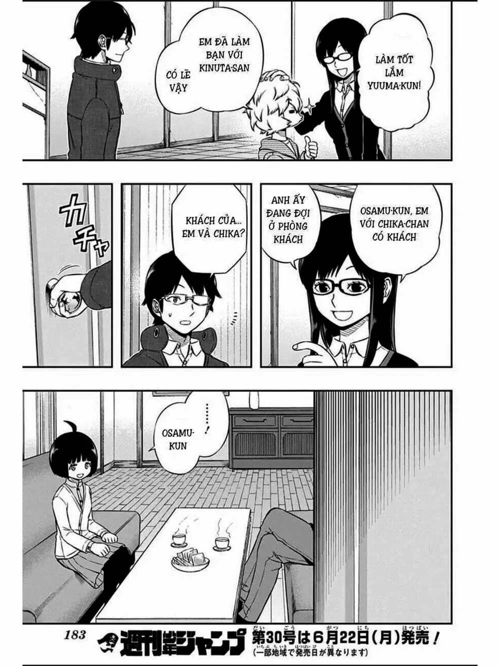 Truyện Tranh Kỷ Nguyên Trigger - World Trigger trang 7