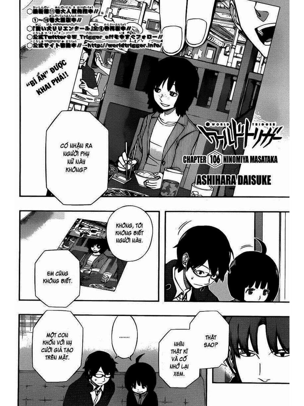 Truyện Tranh Kỷ Nguyên Trigger - World Trigger trang 7