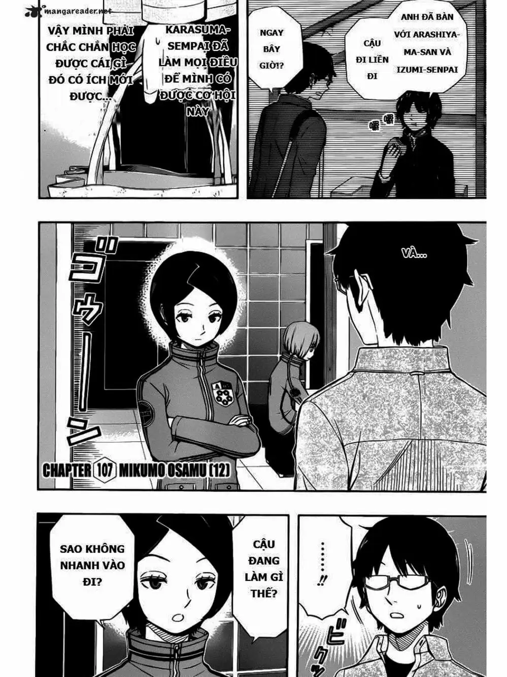 Truyện Tranh Kỷ Nguyên Trigger - World Trigger trang 7