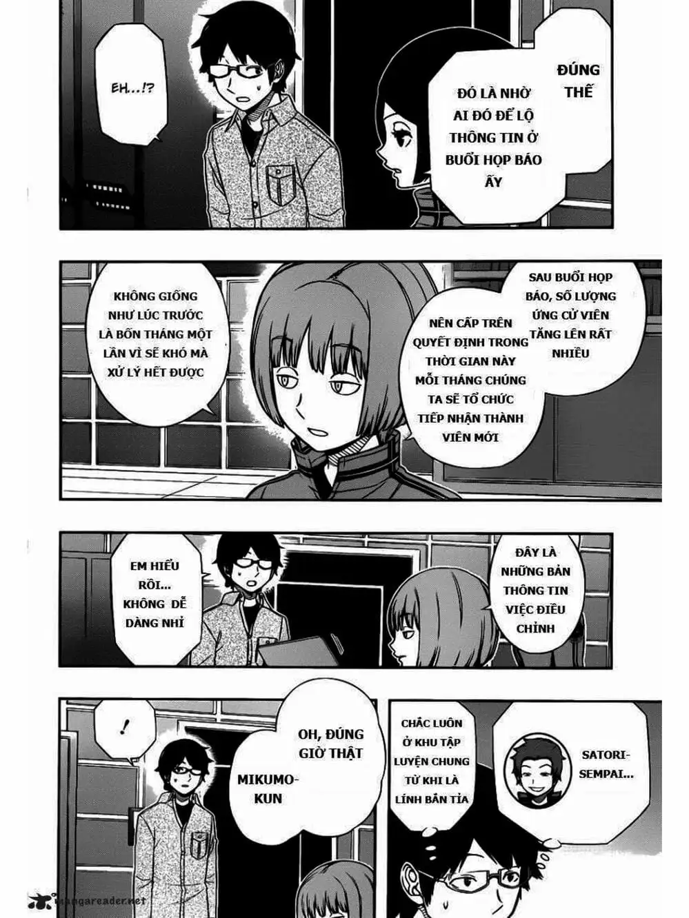 Truyện Tranh Kỷ Nguyên Trigger - World Trigger trang 7