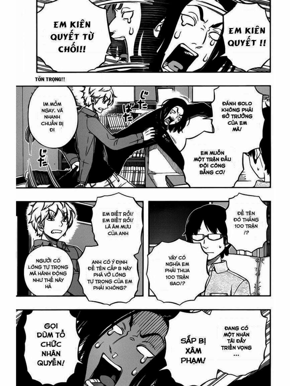 Truyện Tranh Kỷ Nguyên Trigger - World Trigger trang 7