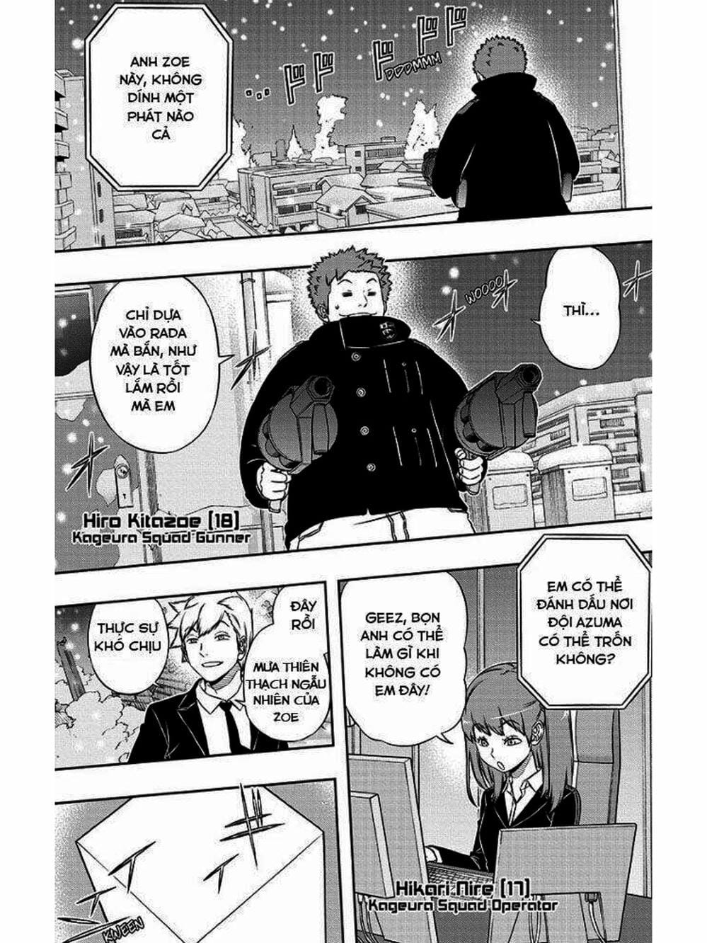 Truyện Tranh Kỷ Nguyên Trigger - World Trigger trang 7