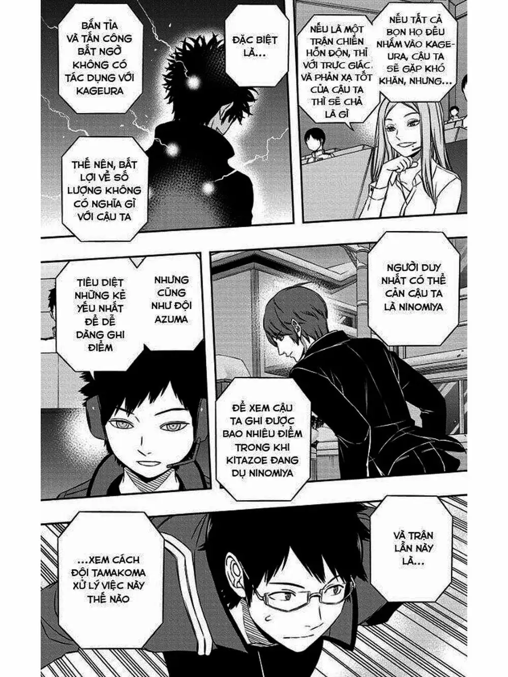Truyện Tranh Kỷ Nguyên Trigger - World Trigger trang 7