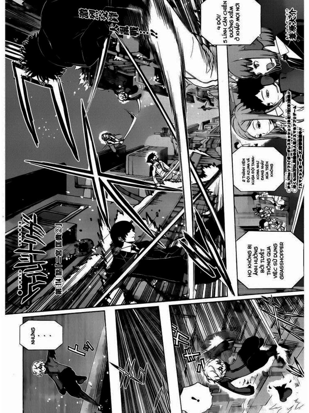 Truyện Tranh Kỷ Nguyên Trigger - World Trigger trang 7