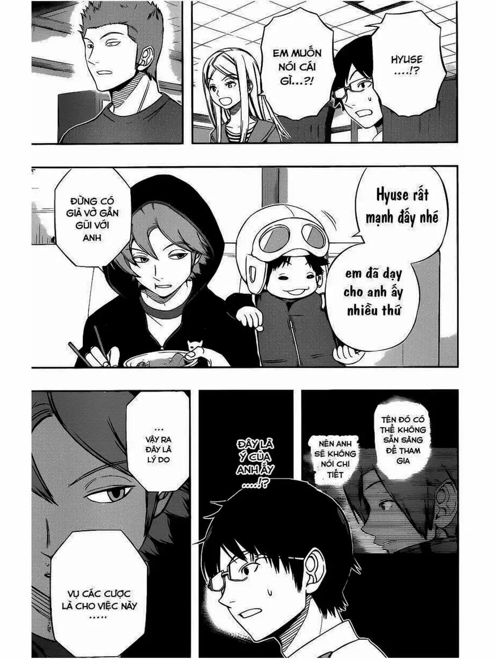 Truyện Tranh Kỷ Nguyên Trigger - World Trigger trang 7