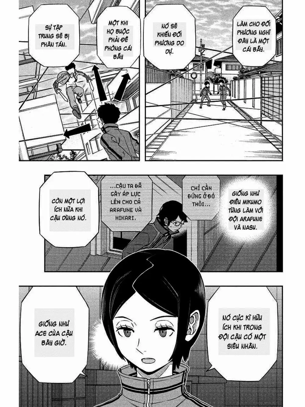 Truyện Tranh Kỷ Nguyên Trigger - World Trigger trang 7