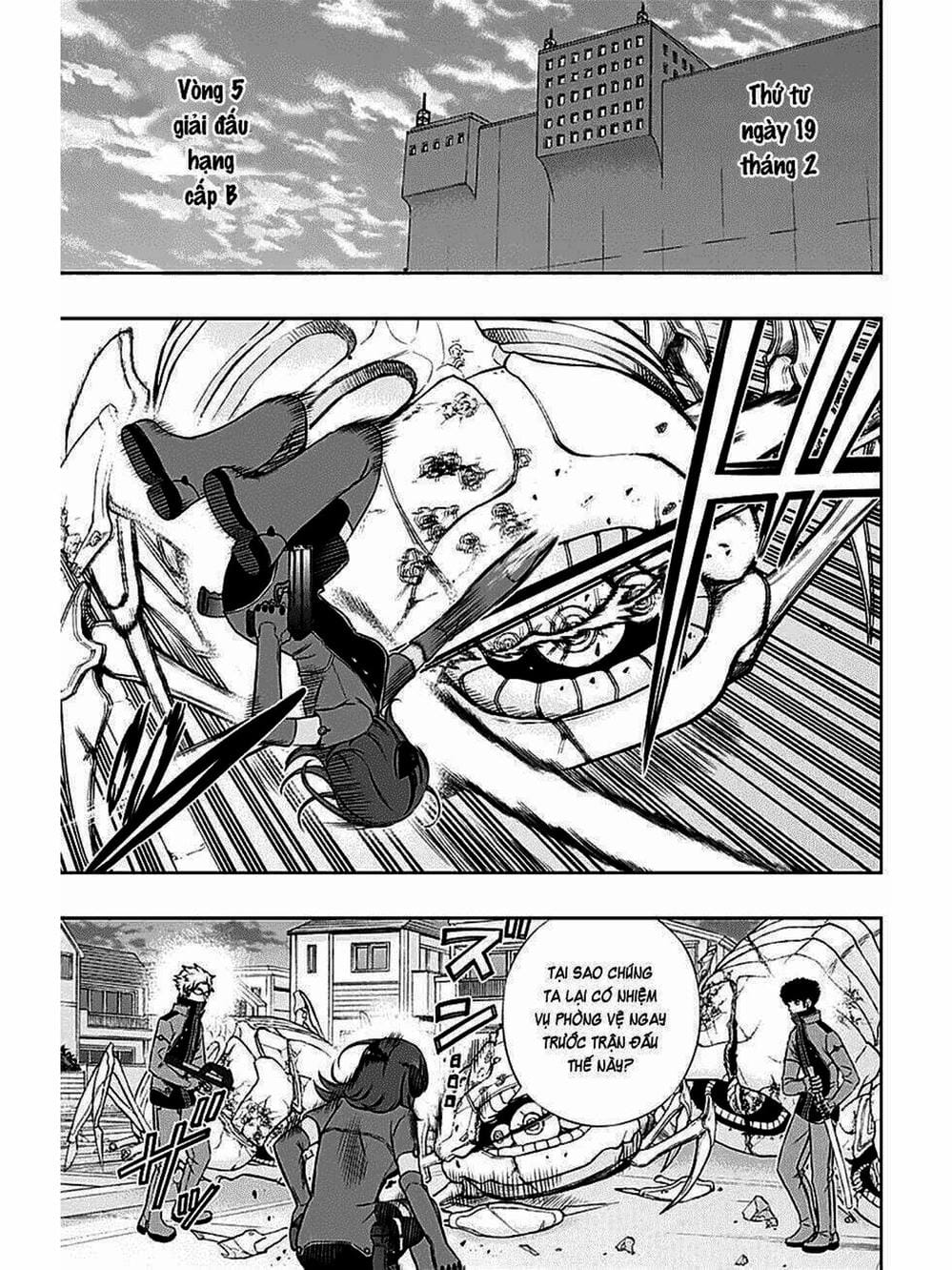 Truyện Tranh Kỷ Nguyên Trigger - World Trigger trang 7