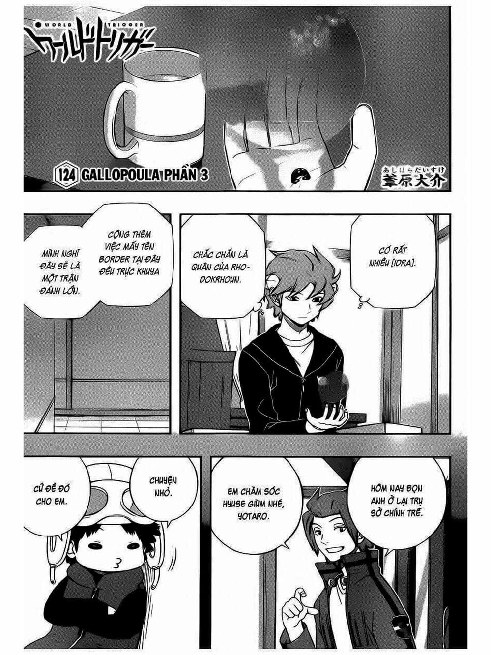 Truyện Tranh Kỷ Nguyên Trigger - World Trigger trang 7