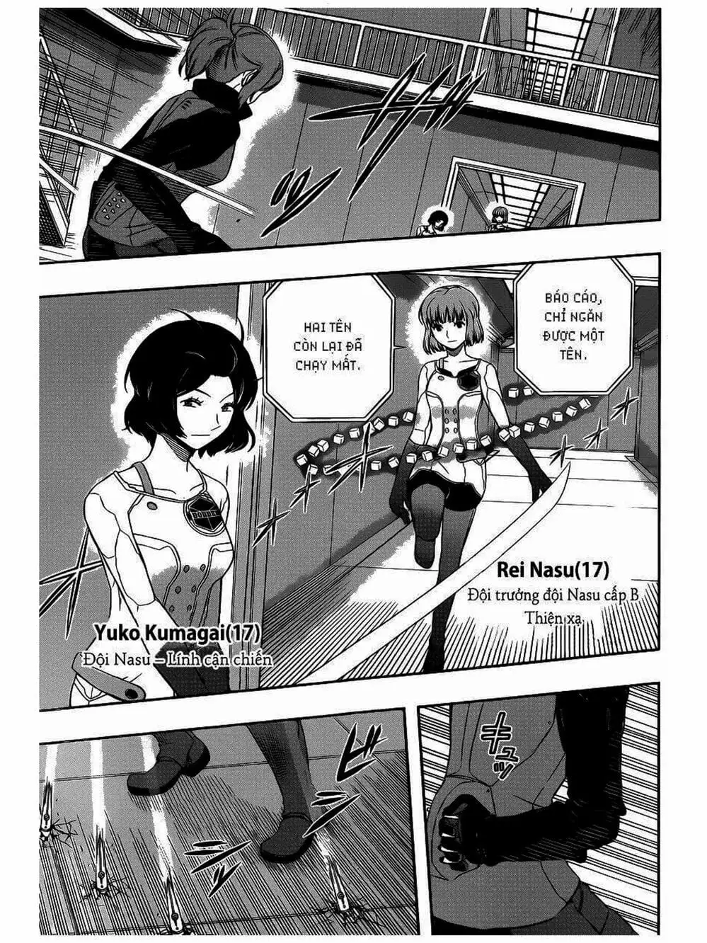 Truyện Tranh Kỷ Nguyên Trigger - World Trigger trang 7