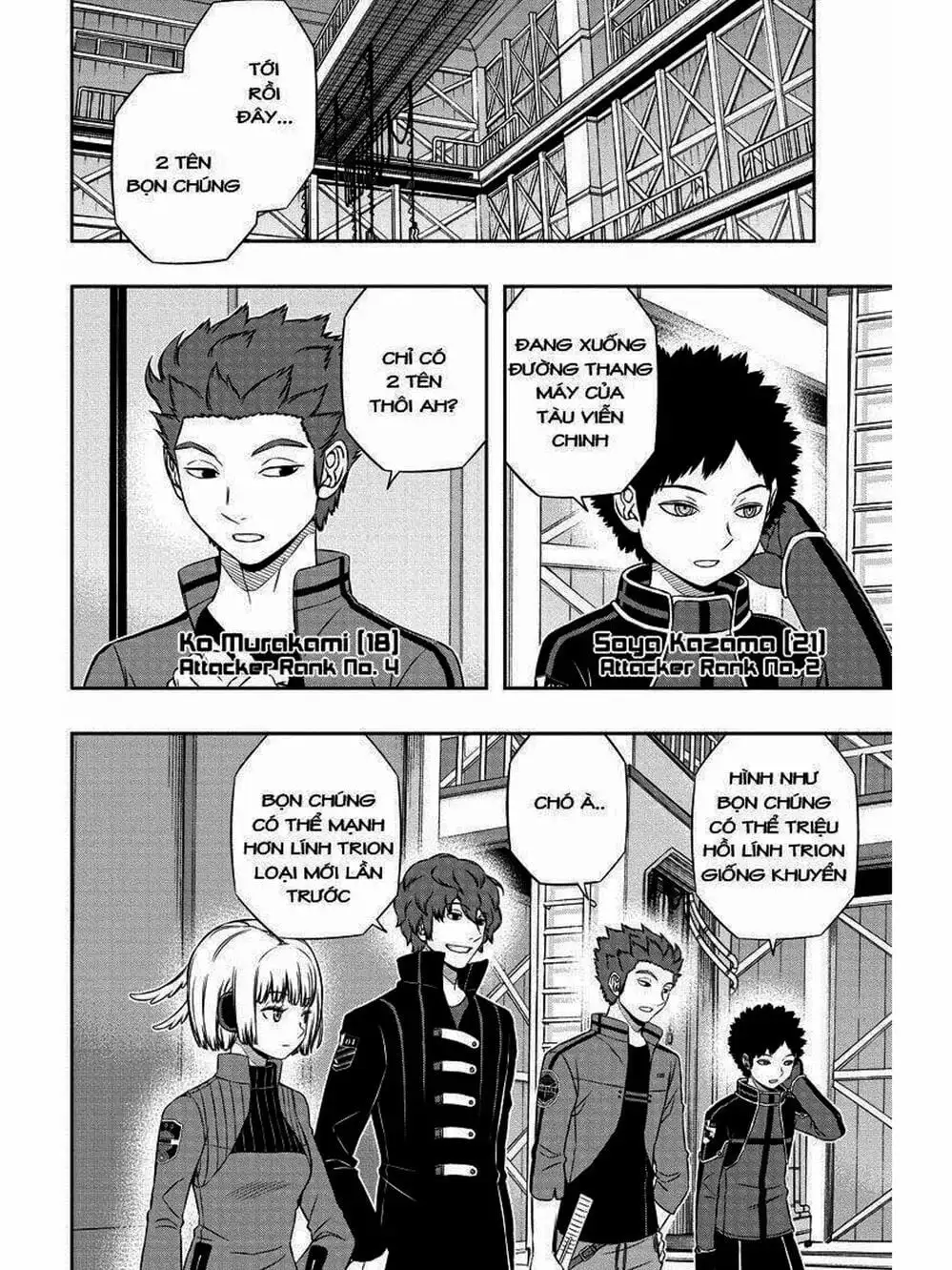 Truyện Tranh Kỷ Nguyên Trigger - World Trigger trang 7